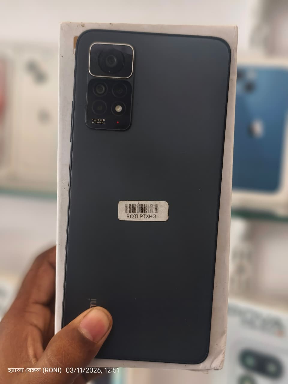 Redmi REDMI Note 11 Pro (Stealth Black, 128 GB) (8 GB RAM) — Refurbished