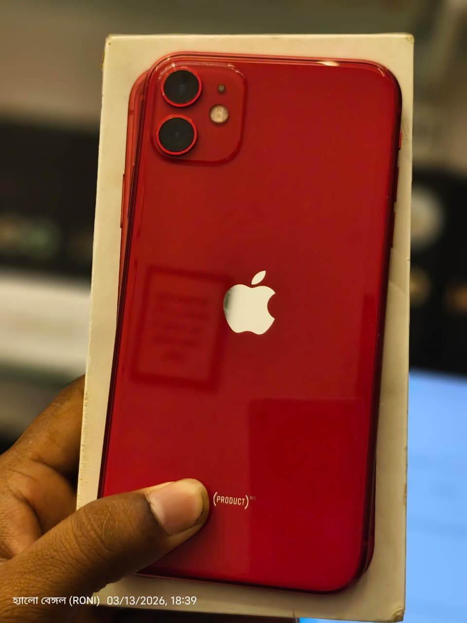 Apple iPhone 11 (RED, 64 GB)