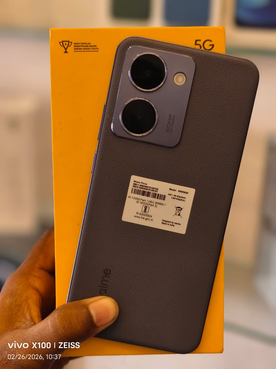 Realme realme P3 Ultra 5G ( Neptune Blue 8 GB  256 GB) (Open Box) — Like_new