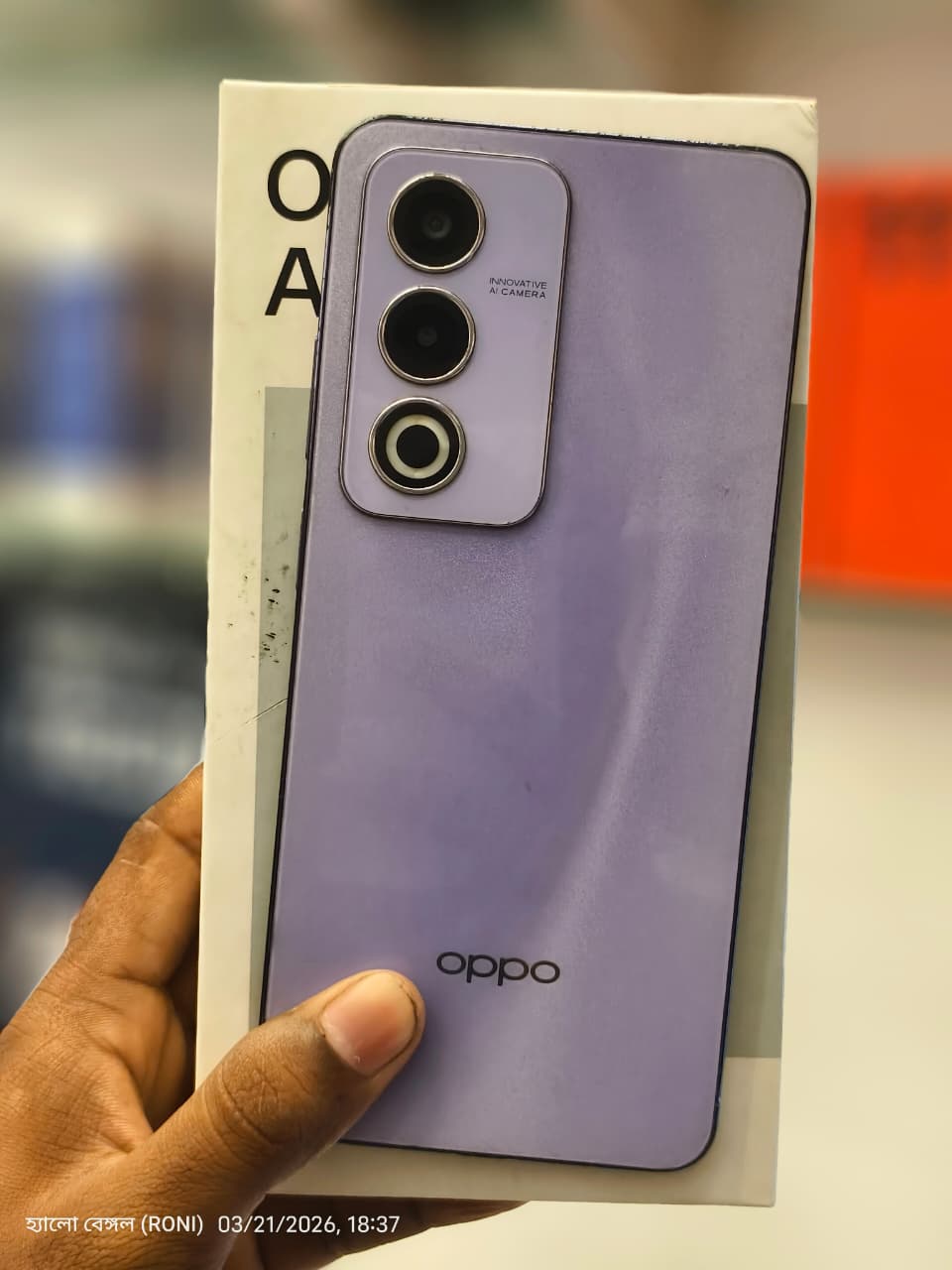 Oppo OPPO A3 Pro 5G Moonlight Purple (128 GB Storage, 8 GB RAM) — Used