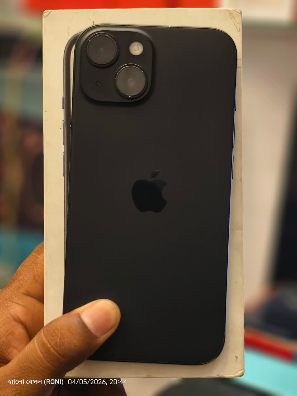 Apple APPLE iPhone 15 (Black, 128 GB) — Used