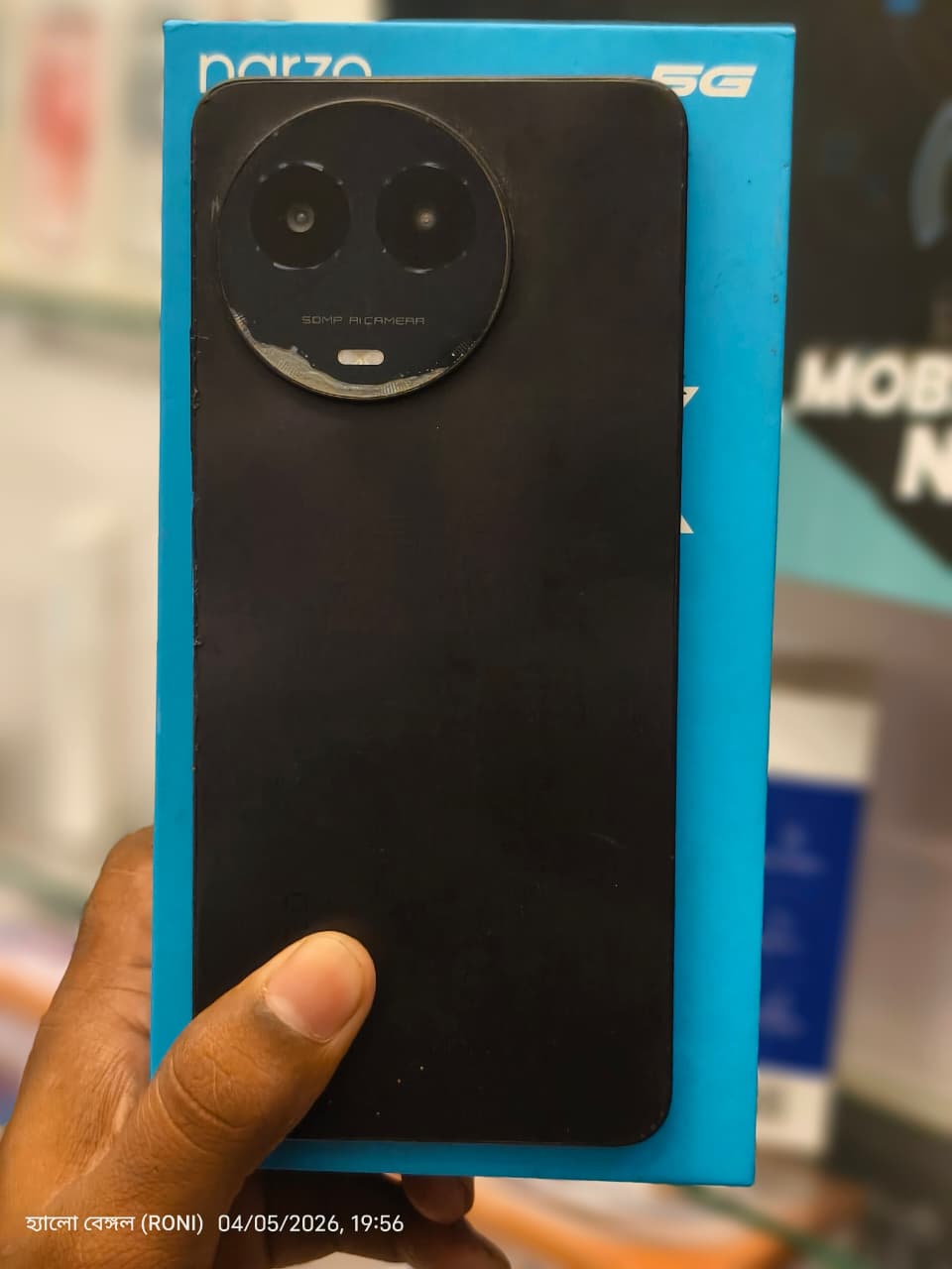 Realme realme Narzo 60X 5G (Nebula Purple, 128 GB) (6 GB RAM) — Used