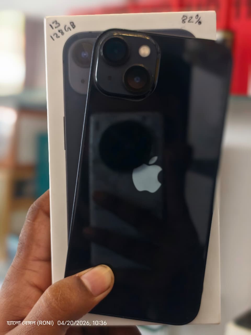 Apple APPLE iPhone 13 (Midnight, 128 GB) — Used
