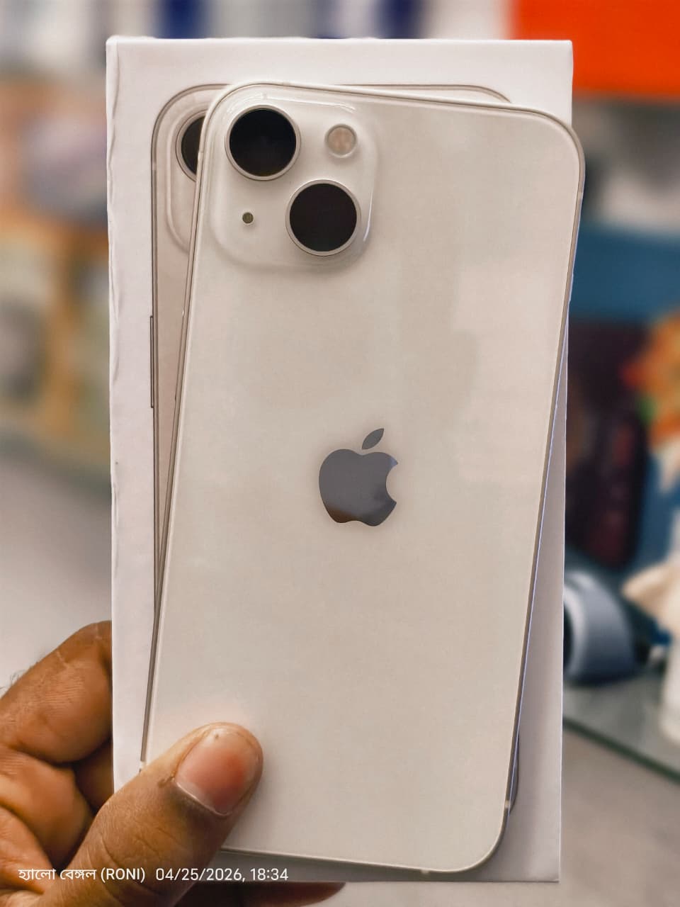 Apple APPLE iPhone 13 (Starlight, 128 GB) — Like_new