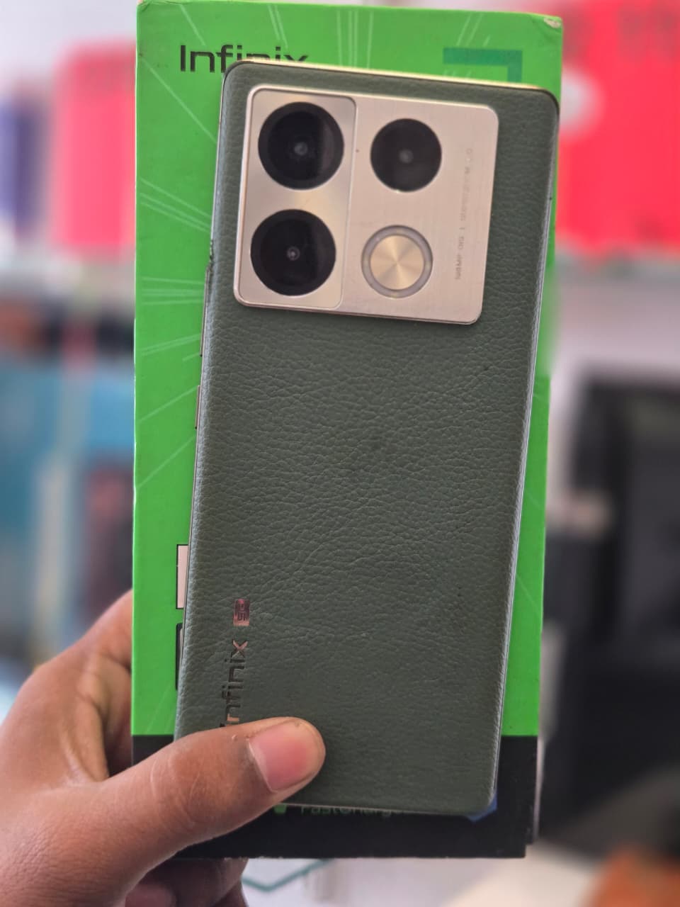 Infinix Infinix Note 40 Pro+ 5G (Vintage Green, 256 GB) (8 GB RAM) — Used