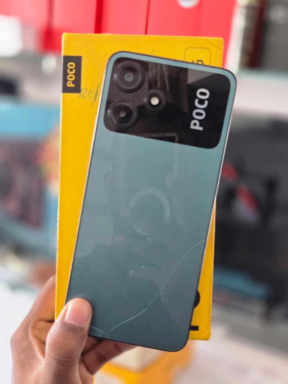 Poco POCO M6 Pro 5G (Forest Green, 128 GB) (4 GB RAM) — Used