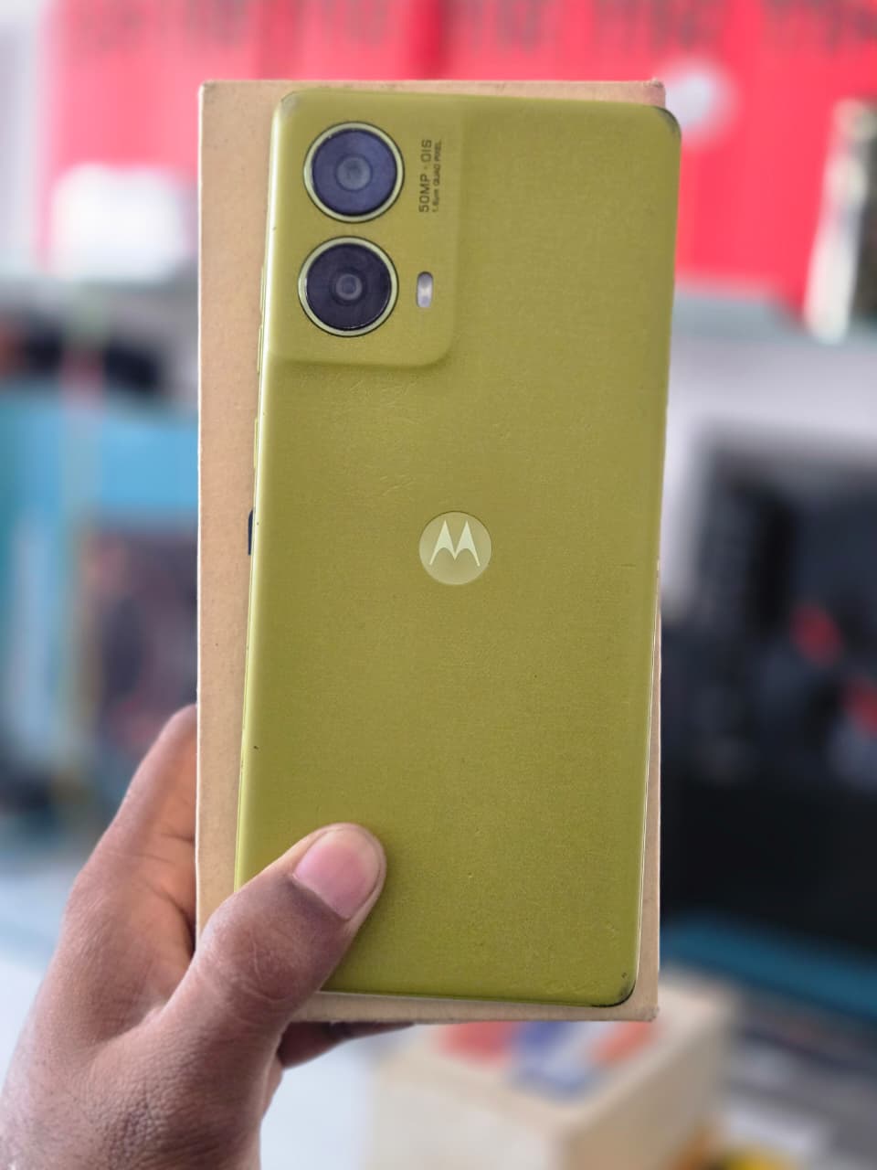 Motorola MOTOROLA G85 5G (Olive Green, 128 GB) (8 GB RAM) — Used